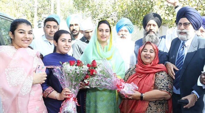 ਭਾਜਪਾ ਦੱਸੇ ਕਿ ਉਹ ਬੰਦੀ ਸਿੰਘਾਂ ਨੂੰ ਰਿਹਾਅ ਕਰਨ ਦੇ ਵਾਅਦੇ ਤੋਂ ਕਿਉਂ ਭੱਜੀ – ਹਰਸਿਮਰਤ ਬਾਦਲ