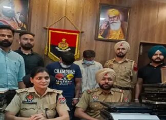 ਥਾਣੇ ‘ਚੋਂ ਲੈਪਟਾਪ ਚੋਰੀ ਕਰਨ ਵਾਲੇ ਨੌਜਵਾਨ ਗ੍ਰਿਫਤਾਰ, 70 ਲੈਪਟਾਪ ਤੇ ਕੈਸ਼ ਬਰਾਮਦ