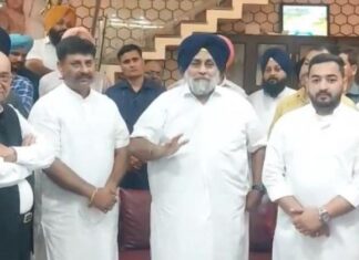 ਲੁਧਿਆਣਾ : ਸੁਖਬੀਰ ਬਾਦਲ ਨੇ ਵਿਪਨ ਸੂਦ ਨੂੰ ਐਲਾਨਿਆ ਲੋਕ ਸਭਾ ਉਮੀਦਵਾਰ ਲਈ ਪਹਿਲਾ ਉਮੀਦਵਾਰ