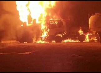 ਸੰਗਰੂਰ : ਢਾਬੇ ‘ਤੇ ਖੜ੍ਹੇ ਤੇਲ ਦੇ ਟੈਂਕਰਾਂ ਨੂੰ ਲੱਗੀ ਭਿਆਨਕ ਅੱਗ, ਜਾਨ ਬਚਾਉਣ ਲਈ ਲੱਗੀ ਭੱਜ-ਦੌੜ