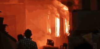 ਜਲੰਧਰ : ਖੇਡਾਂ ਦਾ ਸਾਮਾਨ ਬਣਾਉਣ ਵਾਲੀ ਗੁਡਵਿਨ ਫੈਕਟਰੀ ‘ਚ ਲੱਗੀ ਭਿਆਨਕ ਅੱਗ, 20 ਫਾਇਰ ਬ੍ਰਿਗੇਡ ਗੱਡੀਆਂ ਮੌਕੇ ‘ਤੇੇ ਪੁੱਜੀਆਂ