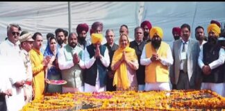 ਮੁੱਖ ਮੰਤਰੀ ਮਾਨ ਪਹੁੰਚੇ ਖਟਕੜ ਕਲਾਂ, ਸ਼ਹੀਦਾਂ ਨੂੰ ਦਿੱਤੀ ਸ਼ਰਧਾਂਜਲੀ