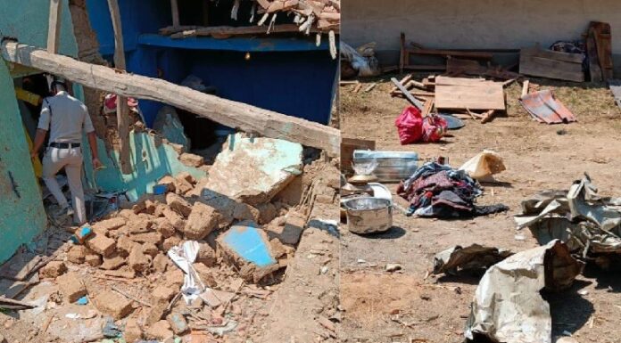 ਵਿਆਹ ‘ਚ ਮਿਲਿਆ ਹੋਮ ਥੀਏਟਰ ਚਲਾਉਂਦੇ ਹੀ ਹੋਇਆ ਬਲਾਸਟ, ਲਾੜੇ ਤੇ ਭਰਾ ਦੀ ਮੌਤ, ਛੱਤ ਹੋਈ ਢਹਿ ਢੇਰੀ