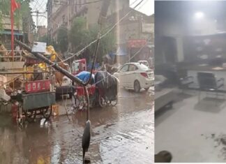 ਲੁਧਿਆਣਾ ‘ਚ ਤੇਜ਼ ਤੂਫ਼ਾਨ ਨੇ ਮਚਾਈ ਤਬਾਹੀ : ਸਕੂਲ ‘ਤੇ ਡਿੱਗੀ ਬਿਜਲੀ, ਕਈ ਚੀਜ਼ਾਂ ਸੜ ਕੇ ਸੁਆਹ