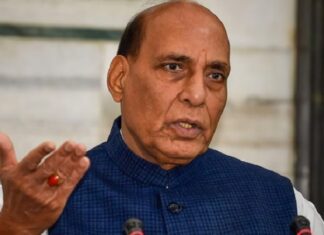 ਕੇਂਦਰੀ ਰੱਖਿਆ ਮੰਤਰੀ ਰਾਜਨਾਥ ਸਿੰਘ ਹੋਏ ਕੋਰੋਨਾ ਪਾਜ਼ੀਟਿਵ, ਖੁਦ ਨੂੰ ਘਰ ‘ਚ ਕੀਤਾ ਆਈਸੋਲੇਟ