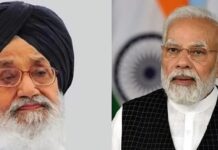 ਅੱਜ ਪ੍ਰਕਾਸ਼ ਸਿੰਘ ਬਾਦਲ ਨੂੰ ਅੰਤਿਮ ਸ਼ਰਧਾਂਜਲੀ ਦੇਣ ਚੰਡੀਗੜ੍ਹ ਆਉਣਗੇ PM ਮੋਦੀ