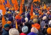 ਮੋਹਾਲੀ ‘ਚ ਕੌਮੀ ਇਨਸਾਫ ਮੋਰਚਾ ‘ਚ ਖੂਨੀ ਝੜਪ; ਨਿਹੰਗ ਸਿੰਘਾਂ ਦੇ 2 ਧੜੇ ਆਪਸ ‘ਚ ਭਿੜੇ; ਇੱਕ ਨੌਜਵਾਨ ਦਾ ਗੁੱਟ ਵੱਢਿਆ