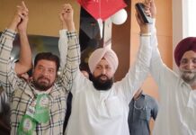 ‘ਆਪ’ ਨੂੰ ਵੱਡਾ ਝਟਕਾ, ਸੁਰਿੰਦਰ ਚੌਧਰੀ ਮੁੜ ਕਾਂਗਰਸ ‘ਚ ਸ਼ਾਮਲ