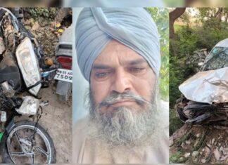 ਫਿਰੋਜ਼ਪੁਰ ‘ਚ ਕਾਰ ਨੇ ਮੋਟਰਸਾਈਕਲ ਸਵਾਰ ਜੋੜੇ ਨੂੰ ਮਾਰੀ ਟੱਕਰ, ਪਤੀ ਦੀ ਮੌਤ, ਪਤਨੀ ਸੀਰੀਅਸ