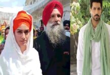 ਦੀਪ ਸਿੱਧੂ ਦੇ ਜਨਮਦਿਨ ਮੌਕੇ ਰੀਨਾ ਰਾਏ ਦਸਤਾਰ ਸਜਾ ਕੇ ਹਰਿਮੰਦਰ ਸਾਹਿਬ ਮੱਥਾ ਟੇਕਣ ਪੁੱਜੀ