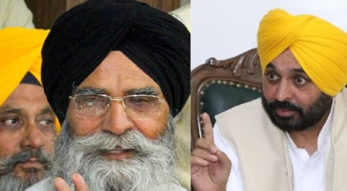 SGPC ਦੇ ਪ੍ਰਧਾਨ ਵਲੋਂ ਅਕਾਲੀ ਦਲ ਲਈ ਪ੍ਰਚਾਰ ‘ਤੇ CM ਮਾਨ ਨੇ ਚੁੱਕੇ ਸਵਾਲ