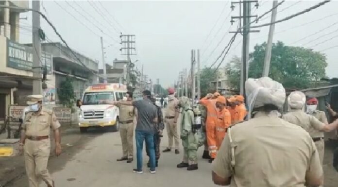 ਲੁਧਿਆਣਾ ‘ਚ ਗੈਸ ਲੀਕੇਜ ਨਾਲ 300 ਮੀਟਰ ਦੇ ਘੇਰੇ ‘ਚ ਸਾਹ ਲੈਣ ‘ਚ ਆ ਰਹੀ ਮੁਸ਼ਕਲ