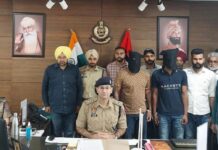 Breaking : ਰੂਪਨਗਰ ‘ਚ ਜੱਗੂ ਭਗਵਾਨਪੁਰੀਆ ਦੇ ਸਾਥੀ ਹਥਿਆਰਾਂ ਸਮੇਤ ਗ੍ਰਿਫਤਾਰ