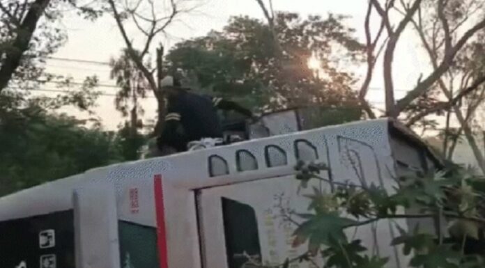 ਲੁਧਿਆਣਾ : ਮਾਤਾ ਵੈਸ਼ਣੋ ਦੇਵੀ ਤੋਂ ਆ ਰਹੀ ਬੱਸ ਡਿਵਾਈਡਰ ‘ਚ ਵੱਜੀ, ਰਾਹਗੀਰ ਕੁਚਲਿਆ, ਕਈ ਸ਼ਰਧਾਲੂ ਹੋਏ ਜ਼ਖਮੀ