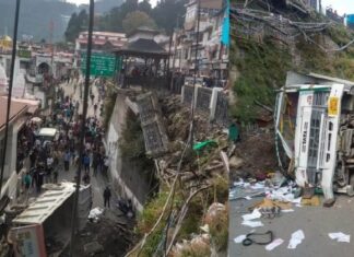 ਮਸੂਰੀ ‘ਚ ਵੱਡਾ ਹਾਦਸਾ, ਟੁੱਟਿਆ ਪੁੱਲ, ਵਿਅਕਤੀ ਦੀ ਮੌਤ