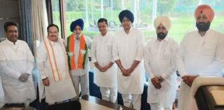 ਪੰਜਾਬ ਦੇ ਸਾਬਕਾ ਸਪੀਕਰ ਚਰਨਜੀਤ ਸਿੰਘ ਅਟਵਾਲ ਭਾਜਪਾ ‘ਚ ਹੋਏ ਸ਼ਾਮਲ