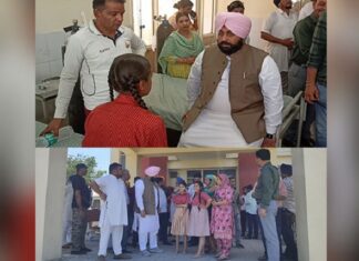 ਨੰਗਲ : ਫੈਕਟਰੀ ‘ਚੋਂ ਲੀਕ ਹੋਈ ਗੈਸ ਤੋਂ ਪ੍ਰਭਾਵਿਤ ਬੱਚਿਆਂ ਨੂੰ ਹਸਪਤਾਲ ‘ਚ ਮਿਲਣ ਪੁੱਜੇ ਸਿੱਖਿਆ ਮੰਤਰੀ ਹਰਜੋਤ ਬੈਂਸ