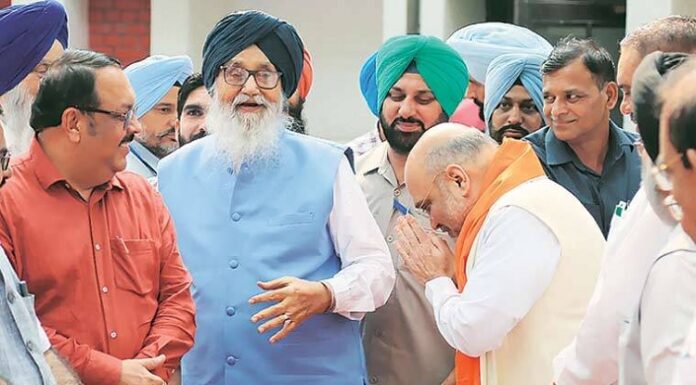 ਮੈਂ ਜਦੋਂ ਵੀ ਬਾਦਲ ਸਾਬ੍ਹ ਨੂੰ ਮਿਲਿਆਂ, ਕੁਝ ਨਾ ਕੁਝ ਸਿੱਖ ਕੇ ਹੀ ਗਿਆਂ : ਅਮਿਤ ਸ਼ਾਹ