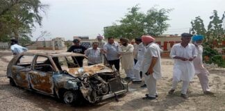 ਮਾਨਸਾ ‘ਚ ਕਾਰ ਨੂੰ ਲੱਗੀ ਭਿਆਨਕ ਅੱਗ, ਜ਼ਿੰਦਾ ਸੜੀ ਵਿਆਹੁਤਾ, ਪਤੀ ਤੇ ਸੱਸ ਦੀ ਹਾਲਤ ਗੰਭੀਰ