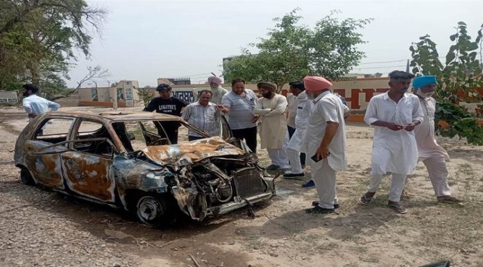 ਮਾਨਸਾ ‘ਚ ਕਾਰ ਨੂੰ ਲੱਗੀ ਭਿਆਨਕ ਅੱਗ, ਜ਼ਿੰਦਾ ਸੜੀ ਵਿਆਹੁਤਾ, ਪਤੀ ਤੇ ਸੱਸ ਦੀ ਹਾਲਤ ਗੰਭੀਰ