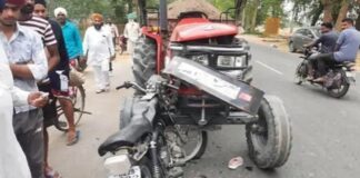 ਨਕੋਦਰ ਮੱਥਾ ਟੇਕਣ ਜਾ ਰਹੇ ਬਾਈਕ ਸਵਾਰਾਂ ਨਾਲ ਵਾਪਰਿਆ ਭਿਆਨਕ ਹਾਦਸਾ, 1 ਨੌਜਵਾਨ ਦੀ ਮੌਤ