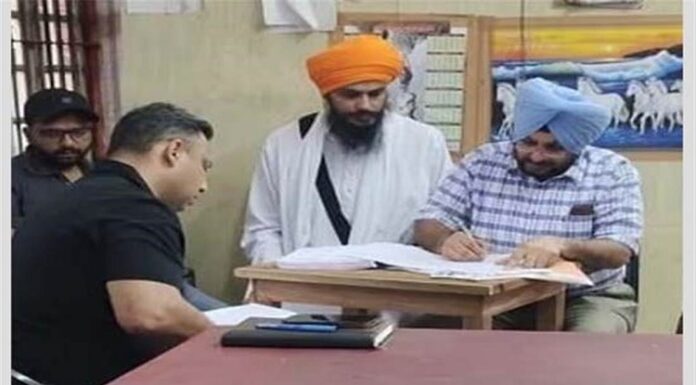 Breaking : ਅੰਮ੍ਰਿਤਪਾਲ ਤੇ ਸਾਥੀਆਂ ਨੂੰ ਡਿਬਰੂਗੜ੍ਹ ਜੇਲ੍ਹ ‘ਚ ਮਿਲਿਆ NSA ਤਹਿਤ ਗਠਿਤ ਬੋਰਡ, ਕਲਮਬੰਦ ਕੀਤੇ ਬਿਆਨ