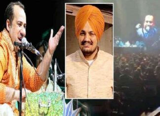 ਲਹਿੰਦੇ ਪੰਜਾਬ ‘ਚ ਵੀ ਸਿੱਧੂ ਓਨਾ ਹੀ ਅਜੀਜ਼ : ਰਾਹਤ ਫਤਿਹ ਅਲੀ ਖਾਨ ਨੇ ਮੂਸੇਵਾਲਾ ਲਈ ਗਾਈ ਕੱਵਾਲੀ, ਗੁੱਜਰਾਂਵਾਲਾ ‘ਚ ਥਾਂ-ਥਾਂ ਲੱਗੇ ਸਿੱਧੂ ਦੇ ਪੋਸਟਰ