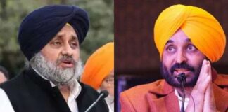 ਆਮ ਆਦਮੀ ਪਾਰਟੀ ਰਾਜਸਥਾਨ ਨੂੰ ਪੰਜਾਬ ਦਾ ਪਾਣੀ ਦੇ ਕੇ ਉਥੇ ਹੋ ਰਹੀਆਂ ਚੋਣਾਂ ਜਿੱਤਣਾ ਚਾਹੁੰਦੀ ਏ : ਸੁਖਬੀਰ ਬਾਦਲ