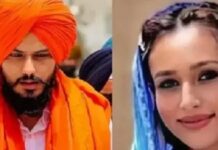 ਅੰਮ੍ਰਿਤਪਾਲ ਸਿੰਘ ਨੂੰ ਮਿਲਣ ਲਈ ਡਿਬਰੂਗੜ੍ਹ ਪਹੁੰਚੀ ਉਸ ਦੀ ਪਤਨੀ ਕਿਰਨਦੀਪ ਕੌਰ