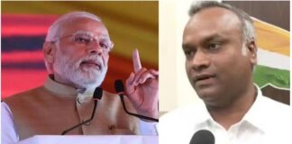 ਕਾਂਗਰਸ ਪ੍ਰਧਾਨ ਦੇ ਮੁੰਡੇ ਨੇ ਮੋਦੀ ਨੂੰ ਕਿਹਾ ‘ਨਲਾਇਕ ਬੇਟਾ’, EC ਨੇ ਨੋਟਿਸ ਭੇਜਿਆ ਤਾਂ ਕਹਿੰਦਾ ਮੇਰਾ ਉਹ ਮਤਲਬ ਨੀਂ ਸੀ