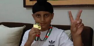 ਗੁਰਦਾਸਪੁਰ ਦੇ ਸਨਮਦੀਪ ਨੇ ਦੁਬਈ ‘ਚ ਕਰਾਟੇ ਚੈਂਪੀਅਨਸ਼ਿਪ ‘ਚ ਜਿੱਤਿਆ ਸੋਨ ਤਗਮਾ
