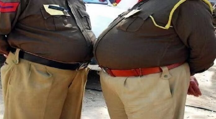 ਗ੍ਰਹਿ ਮੰਤਰਾਲਾ ਦਾ ਹੁਕਮ : ਮੋਟੇ ਢਿੱਡ ਵਾਲੇ ਪੁਲਿਸ ਮੁਲਾਜ਼ਮ ਹੋ ਜਾਣ ਸਾਵਧਾਨ, ਭਾਰ ਨਾ ਘਟਾਇਆ ਤਾਂ ਅਜਿਹੀ ਥਾਂ ਹੋਵੇਗੀ ਬਦਲੀ…