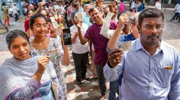 ਕਰਨਾਟਕ ਵਿਧਾਨ ਸਭਾ ਚੋਣਾਂ ਲਈ ਵੋਟਿੰਗ ਜਾਰੀ, ਸੁਰੱਖਿਆ ਦੇ ਸਖਤ ਪ੍ਰਬੰਧ