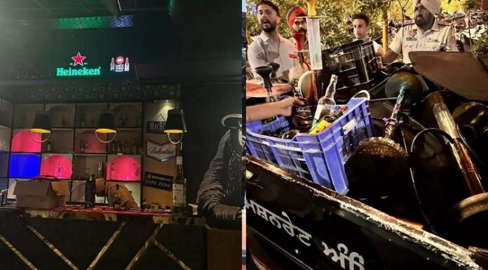 Night club raid : ਗੁਰੂ ਨਗਰੀ ਦੇ ਨਾਈਟ ਬਾਰ ‘ਤੇ ਛਾਪੇਮਾਰੀ, 10 ਹੁੱਕੇ ਤੇ 20 ਬੋਤਲਾਂ ਦਾਰੂ ਬਰਾਮਦ