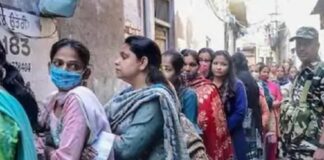 ਜਲੰਧਰ ‘ਚ ਵੋਟਿੰਗ ਰਫਤਾਰ ਚੱਲ ਰਹੀ ਮੱਠੀ, ਫਿਲੌਰ-ਸ਼ਾਹਕੋਟ ‘ਚ 3 ਵਜੇ ਤਕ ਸਭ ਤੋਂ ਵਧ ਹੋਈ ਵੋਟਿੰਗ