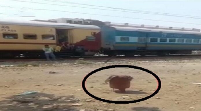 ਲੁਧਿਆਣਾ : ਡਲਿਵਰੀ ਮੈਨ ਨੇ ਰੇਲ ਪਟੜੀ ਦੇ ਕੋਲ ਛੱਡਿਆ ਲੀਕ ਹੋ ਰਿਹਾ ਗੈਸ ਸਿਲੰਡਰ, ਮਚੀ ਹਫੜਾ-ਦਫੜੀ