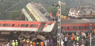 ਰੇਲ ਮੰਤਰੀ ਅਸ਼ਵਿਨੀ ਵੈਸ਼ਨਵ ਵੱਲੋਂ ਓਡੀਸ਼ਾ ਟਰੇਨ ਹਾਦਸੇ ‘ਚ ਮ੍ਰਿਤਕਾਂ ਤੇ ਜ਼ਖਮੀਆਂ ਲਈ ਮੁਆਵਜ਼ੇ ਦਾ ਐਲਾਨ