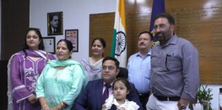 ਜਲੰਧਰ ‘ਚ ਜੰਮੇ, ਜਲੰਧਰ ‘ਚ ਹੀ ਪੜ੍ਹੇ-ਲਿਖੇ ਵਿਸ਼ੇਸ਼ ਸਾਰੰਗਲ ਨੇ ਜਲੰਧਰ ਦੇ ਡਿਪਟੀ ਕਮਿਸ਼ਨਰ ਦਾ ਅਹੁਦਾ ਸੰਭਾਲਿਆ