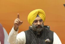 ਜਥੇਦਾਰ ਨੇ ਪੂਰੀ ਕੌਮ ਨੂੰ ਸੇਧ ਦੇਣੀ ਹੁੰਦੀ ਹੈ ਪਰ ਇਥੇ ਜਥੇਦਾਰ ਨੂੰ ਚੋਰੀ ਚੁਣਿਆ ਗਿਆ – ਮਨਜਿੰਦਰ ਸਿਰਸਾ
