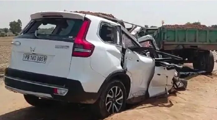 ਅਬੋਹਰ : ਦੋਸਤ ਨੂੰ ਮਿਲ ਕੇ ਆ ਰਹੇ ਸਕਾਰਪੀਓ ਸਵਾਰ ਨੌਜਵਾਨ ਨੂੰ ਡੰਪਰ ਨੇ ਮਾਰੀ ਟੱਕਰ, ਦਰਦਨਾਕ ਮੌਤ