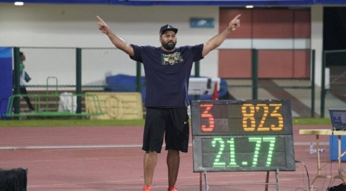 ਪੰਜਾਬੀ ਨੌਜਵਾਨ ਤੇਜਿੰਦਰ ਪਾਲ ਨੇ ਸ਼ਾਟ-ਪੁੱਟ ‘ਚ ਤੋੜਿਆ ਆਪਣਾ ਹੀ ਰਿਕਾਰਡ, ਵਿਸ਼ਵ ਚੈਂਪੀਅਨਸ਼ਿਪ ਲਈ ਕੀਤਾ ਕੁਆਲੀਫਾਈ