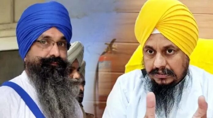 ਸ੍ਰੀ ਅਕਾਲ ਸਾਹਿਬ ਦੇ ਸਾਬਕਾ ਜਥੇ. ਗਿਆਨੀ ਹਰਪ੍ਰੀਤ ਸਿੰਘ ‘ਤੇ ਰਾਜੋਆਣਾ ਦਾ ਤਿੱਖਾ ਸ਼ਬਦੀ ਹਮਲਾ, ਕਿਹਾ – ਗੱਦਾਰ