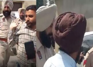 ਖੰਨਾ ‘ਚ ਪੁਲਿਸ ਮੁਲਾਜ਼ਮਾਂ ਨਾਲ ਧੱਕਾਮੁੱਕੀ : ਪਾੜੀ ਵਰਦੀ, ਗੱਡੀ ਵੀ ਭੰਨੀ, ਛਾਪੇਮਾਰੀ ਕਰਨ ਗਈ ਸੀ ਟੀਮ