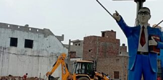 ਜਲੰਧਰ : ਨਗਰ ਨਿਗਮ ਨੇ ਸਈਪੁਰ ਵਿਖੇ ਬਾਬਾ ਸਾਹਿਬ ਡਾ. ਬੀ. ਆਰ. ਅੰਬੇਡਕਰ ਪਾਰਕ ਤੋੜਿਆ