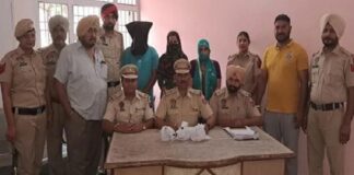 ਜਲੰਧਰ : ਬਿਜਲੀ ਬੋਰਡ ਦਾ ਲਾਈਨਮੈਨ ਘਰਵਾਲੀ ਤੇ ਭਰਜਾਈ ਸਣੇ ਹੈਰੋਇਨ ਵੇਚਦਾ ਕਾਬੂ, ਕਰੋੜਾਂ ਦਾ ਨਸ਼ਾ ਬਰਾਮਦ