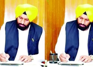 ਨਵੇਂ ਬਣੇ ਮੰਤਰੀ ਬਲਕਾਰ ਸਿੰਘ ਨੇ ਸੰਭਾਲਿਆ ਅਹੁਦਾ