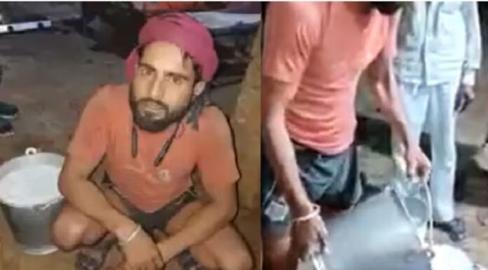 ਇਸ ਮੁੰਡੇ ਨੇ ਚਾੜ੍ਹ’ਤਾ ਹੋਰ ਹੀ ਚੰਨ : ਮੱਝਾਂ ਦੇ ਦੁੱਧ ਦੇਣ ਵਾਲੇ ਟੀਕੇ ਲਾ ਕੇ ਚੋਰੀ ਚੋਂਦਾ ਸੀ ਦੁੱਧ; ਲੋਕਾਂ ਨੇ ਫੜ ਕੇ ਛਿੱਲਿਆ
