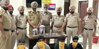 ਬਟਾਲਾ : ਤਰਨਤਾਰਨ ਜੇਲ੍ਹ ‘ਚ ਕਤਲ ਹੋਏ ਤੂਫਾਨ ਦਾ ਨੇੜਲਾ ਸ਼ੂਟਰ ਹਥਿਆਰਾਂ ਤੇ ਤਿੰਨ ਸਾਥੀਆਂ ਸਣੇ ਗ੍ਰਿਫਤਾਰ