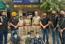 ਮੋਗਾ ‘ਚ ਸੁਨਿਆਰੇ ਦਾ ਕਤਲ ਕਰਨ ਵਾਲੇ 4 ਮੁਲਜ਼ਮ ਹਥਿਆਰਾਂ ਸਮੇਤ ਗ੍ਰਿਫਤਾਰ