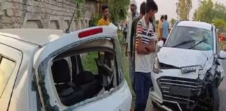 ਬਾਈਕ ‘ਤੇ ਖੇਤਾਂ ਨੂੰ ਗੇੜੀ ਮਾਰਨ ਜਾ ਰਹੇ ਸਕੇ ਭਰਾਵਾਂ ਨੂੰ ਤੇਜ਼ ਰਫਤਾਰ ਕਾਰ ਨੇ ਮਾਰੀ ਟੱਕਰ, ਦੋਵਾਂ ਦੀ ਮੌਤ